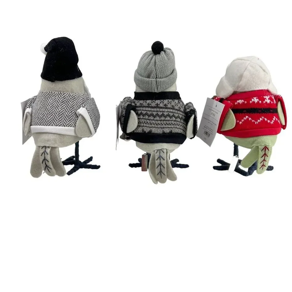 2022 Target Wondershop Winter Birds Featherly Friends Lot of 3